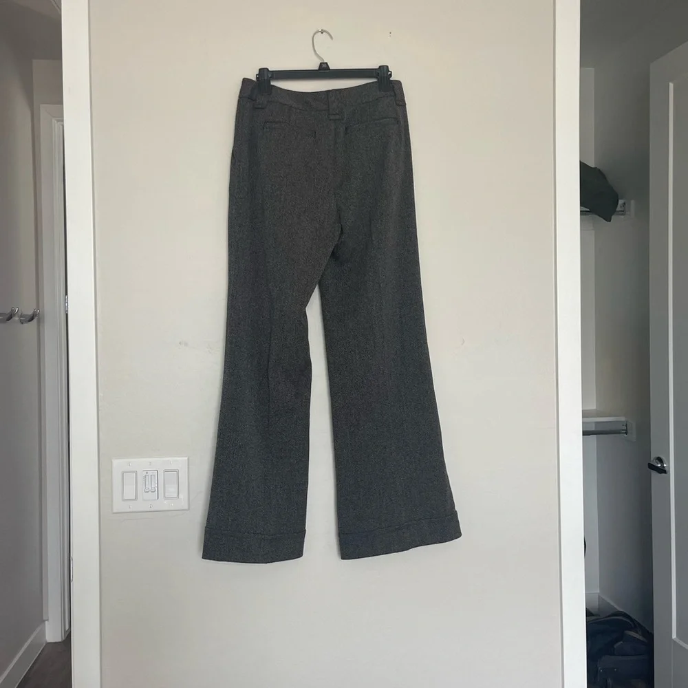 Gray Wide-Leg Trousers - Picture 5 of 5